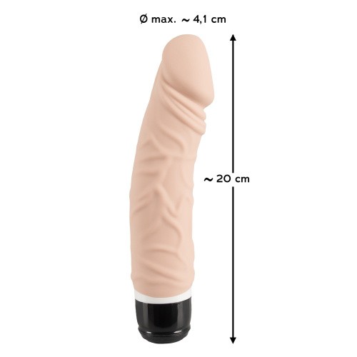 Orion Classic Silicone # 2 - Перезаряжаемый реалистичный вибратор, 20х4.1 см